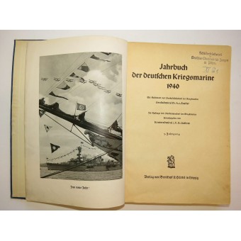 Kriegsmarine Almanac - 1940. Espenlaub militaria